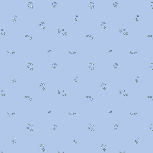 Cotton + Steel-Ditsy Darling Cornflower-fabric-gather here online