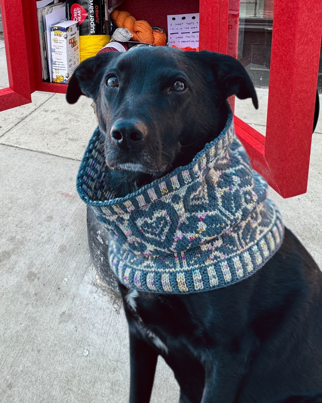 gather here classes-Cold Hearts Cowl - 2 sessions-class-gather here online
