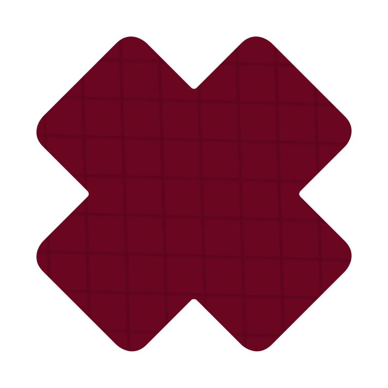 Noso Patches-Polartec Powergrid Fleece Adhesive Patch-garment care-Garnet-gather here online