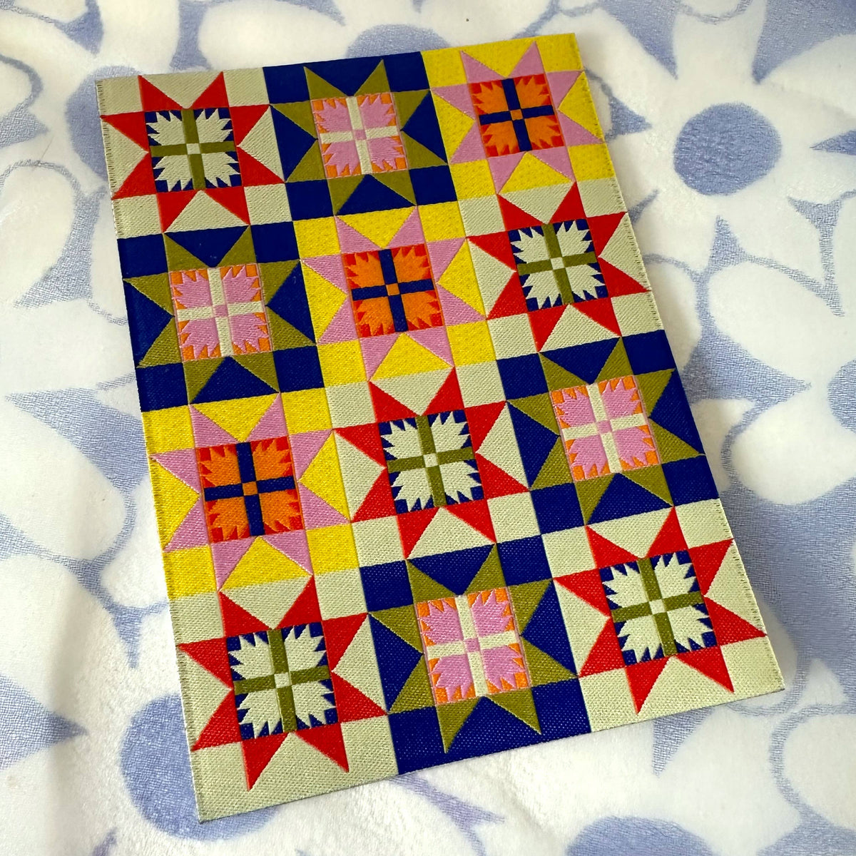 MBMB-Star Quilt Woven Mending Adhesive Patch-patches + pins-gather here online