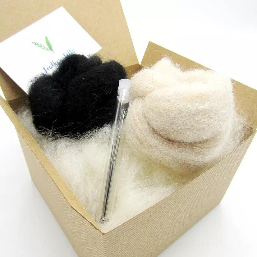 Feather Felts-Saddleback Pig Needle Felting Kit - Without Foam-craft kit-gather here online