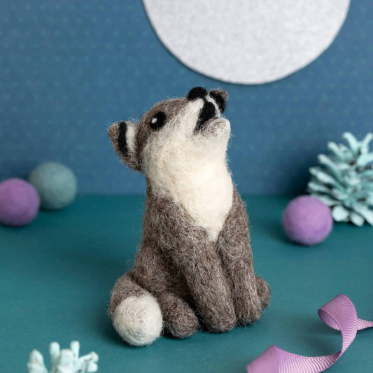 Wolf Cub Mini Needle Felting Kit
