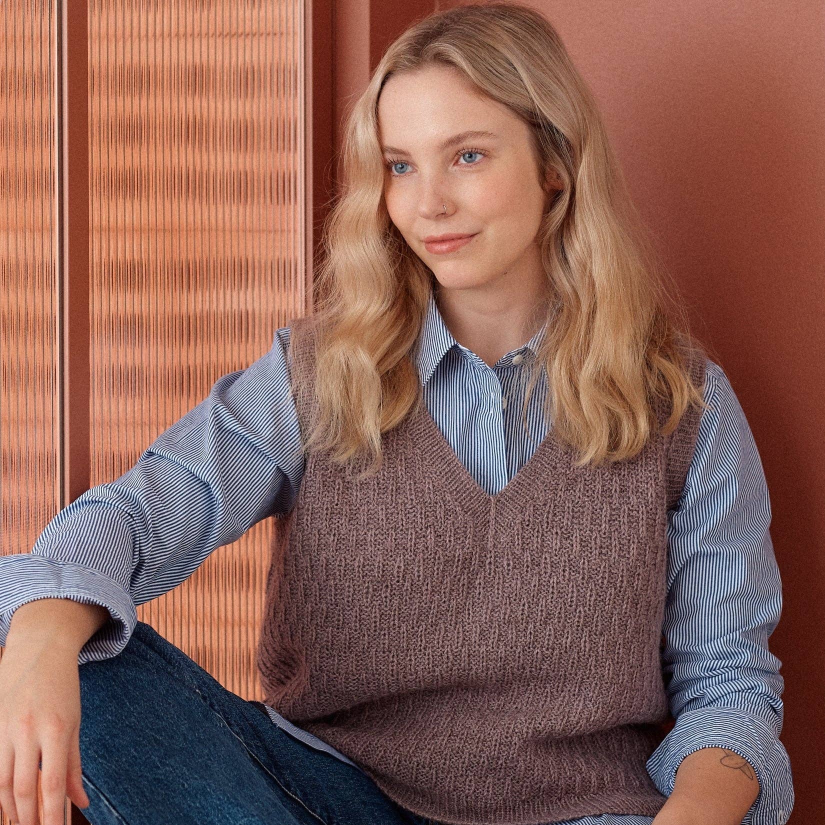 Laine-52 Weeks of Sweaters-book-gather here online
