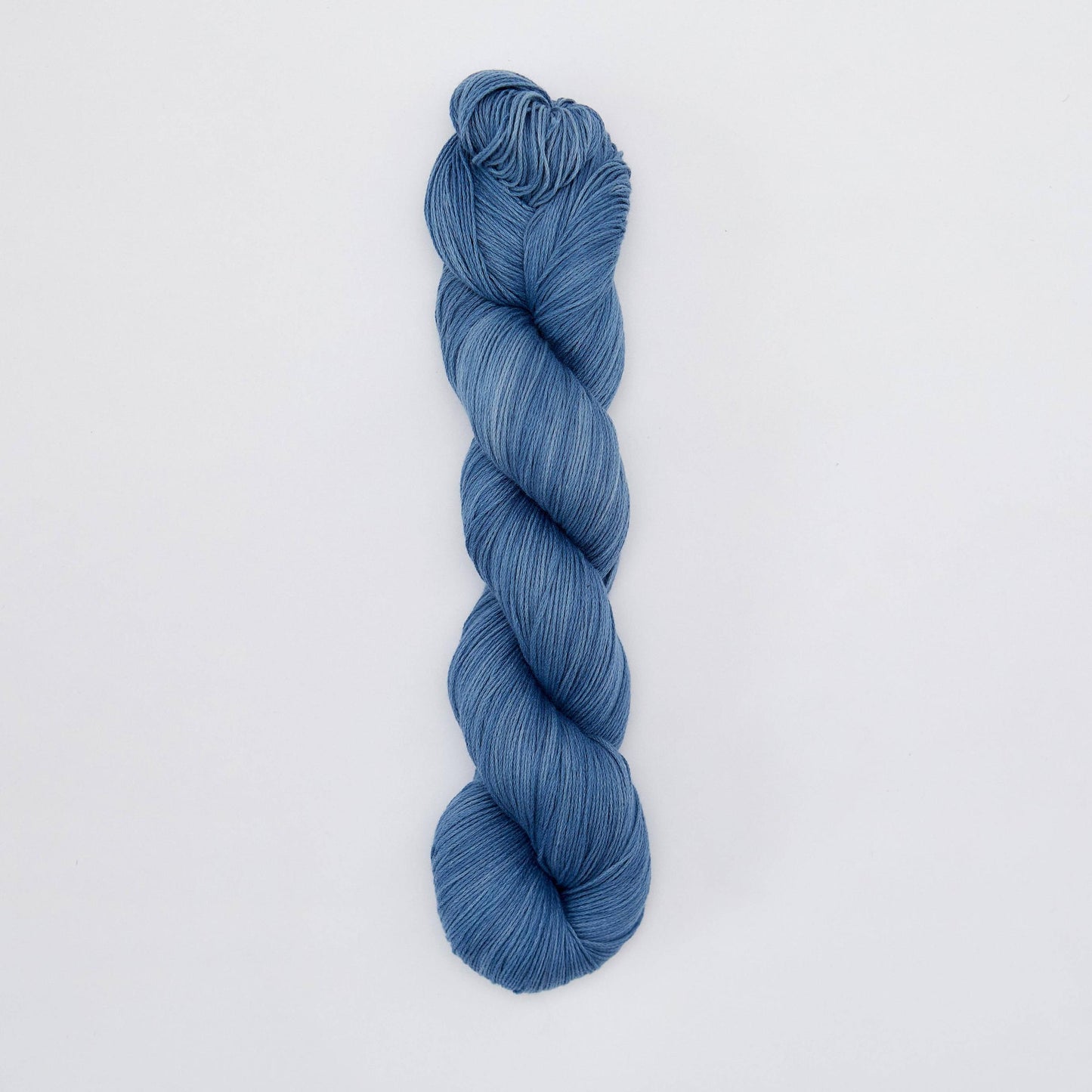 KINUA-The Fingering Cotton-yarn-115 Blue Denim-gather here online
