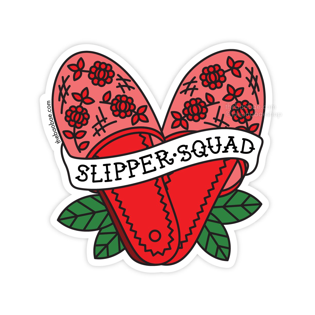 The Bao Bae-Slipper Squad Sticker-accessory-gather here online