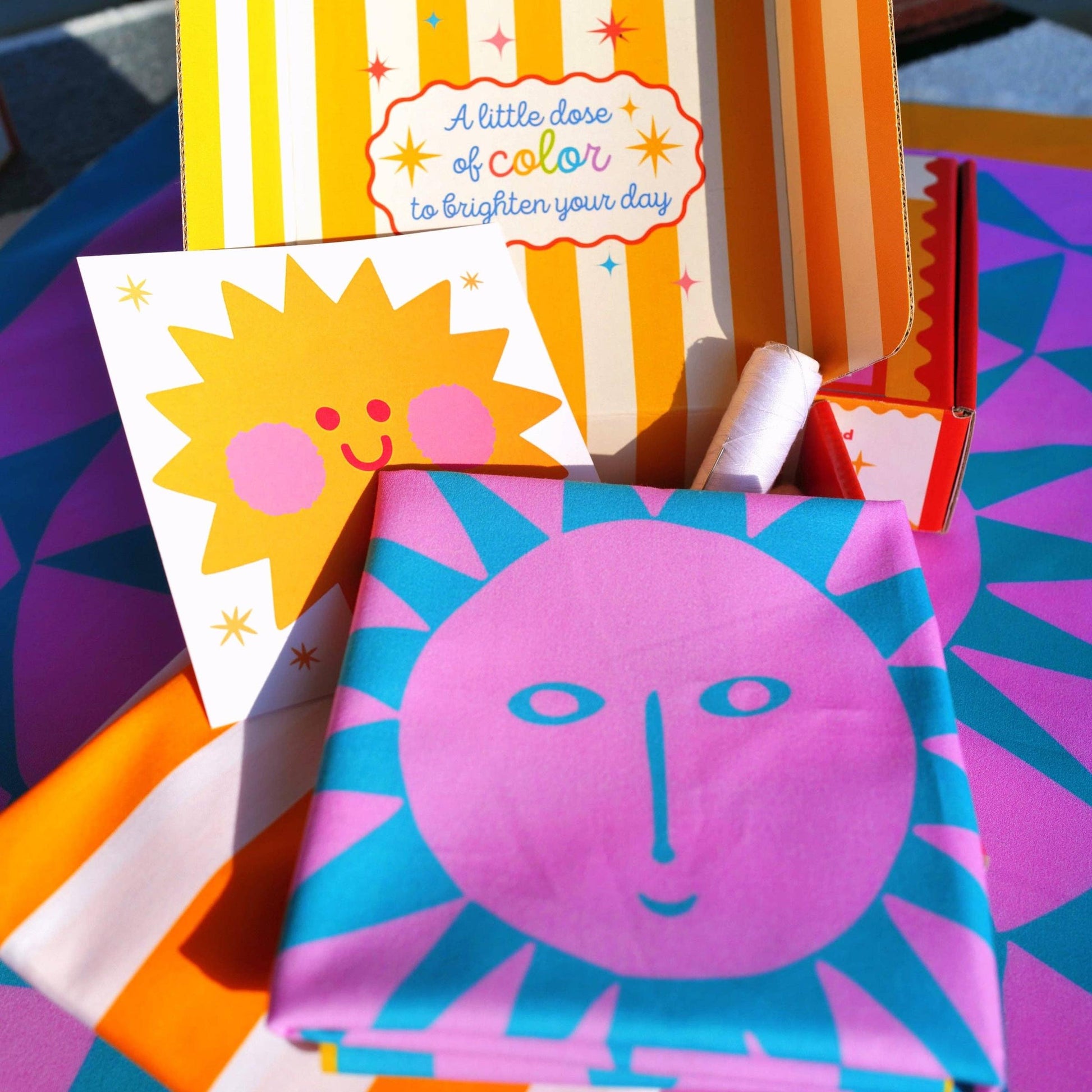 With Love by Kristy-Mary Blair™ Sunchild Mini Quilt Kit-sewing kit-gather here online