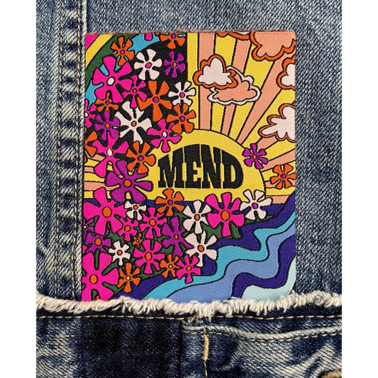 MBMB-Mend - Woven Iron-On Patch-patches + pins-gather here online