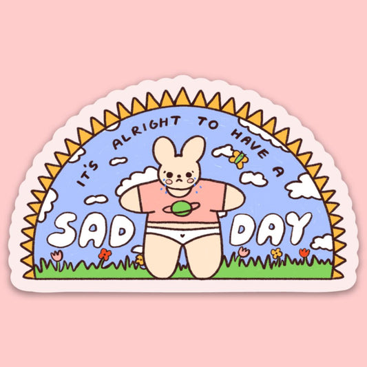 Tender Ghost-Sad Day Sticker-accessory-gather here online