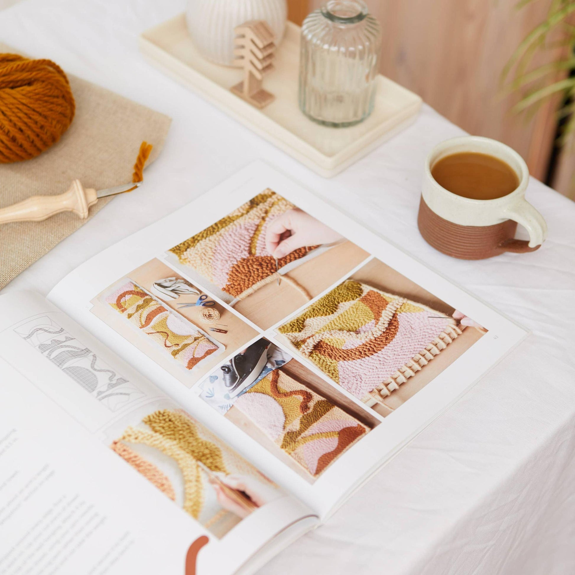 Schiffer Publishing-Punch Needle: 15 Contemporary Projects-book-gather here online