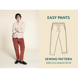 Wardrobe By Me-Easy Pants Pattern-sewing pattern-gather here online