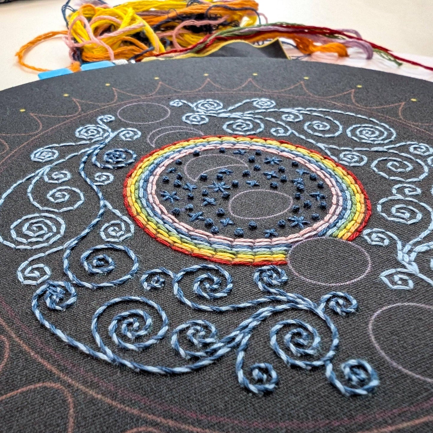 CozyBlue-Alignment Embroidery Kit-embroidery kit-gather here online