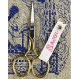 Sajou-Arcy Gilded Embroidery Scissors-embroidery notion-gather here online