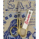 Sajou-Gilded Scallop Embroidery Scissors-embroidery notion-gather here online