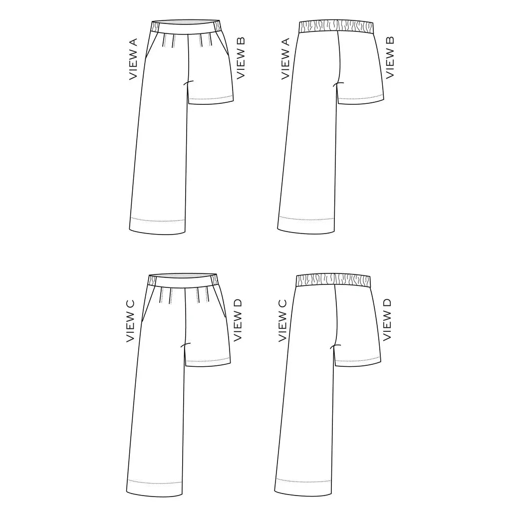 True Bias-Emerson Pants & Shorts Pattern-sewing pattern-gather here online