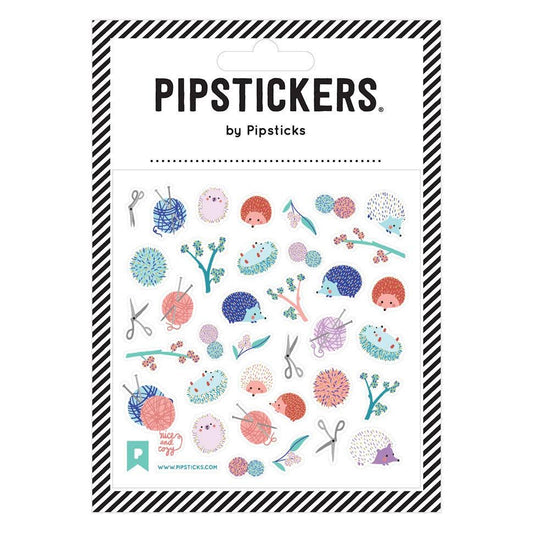 Pipsticks-Knittin' Hedgies Sticker Sheet-sticker-gather here online