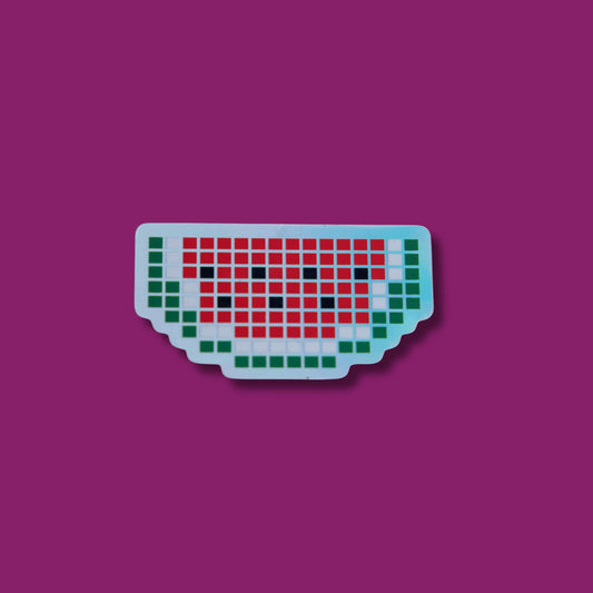 Min Amanne Tatreez Designs-Batikh/Watermelon Sticker-sticker-gather here online