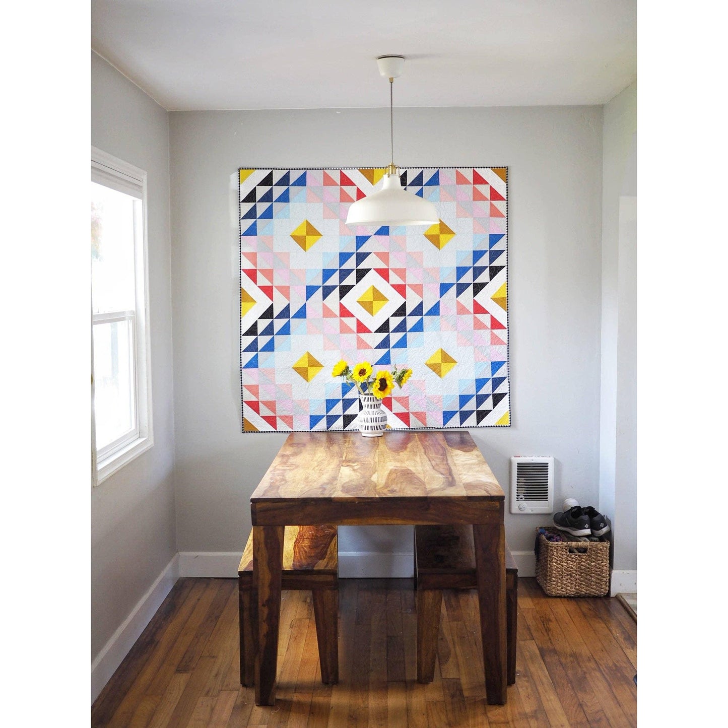 Then Came June-Diamond Ripples Quilt Pattern-quilting pattern-gather here online