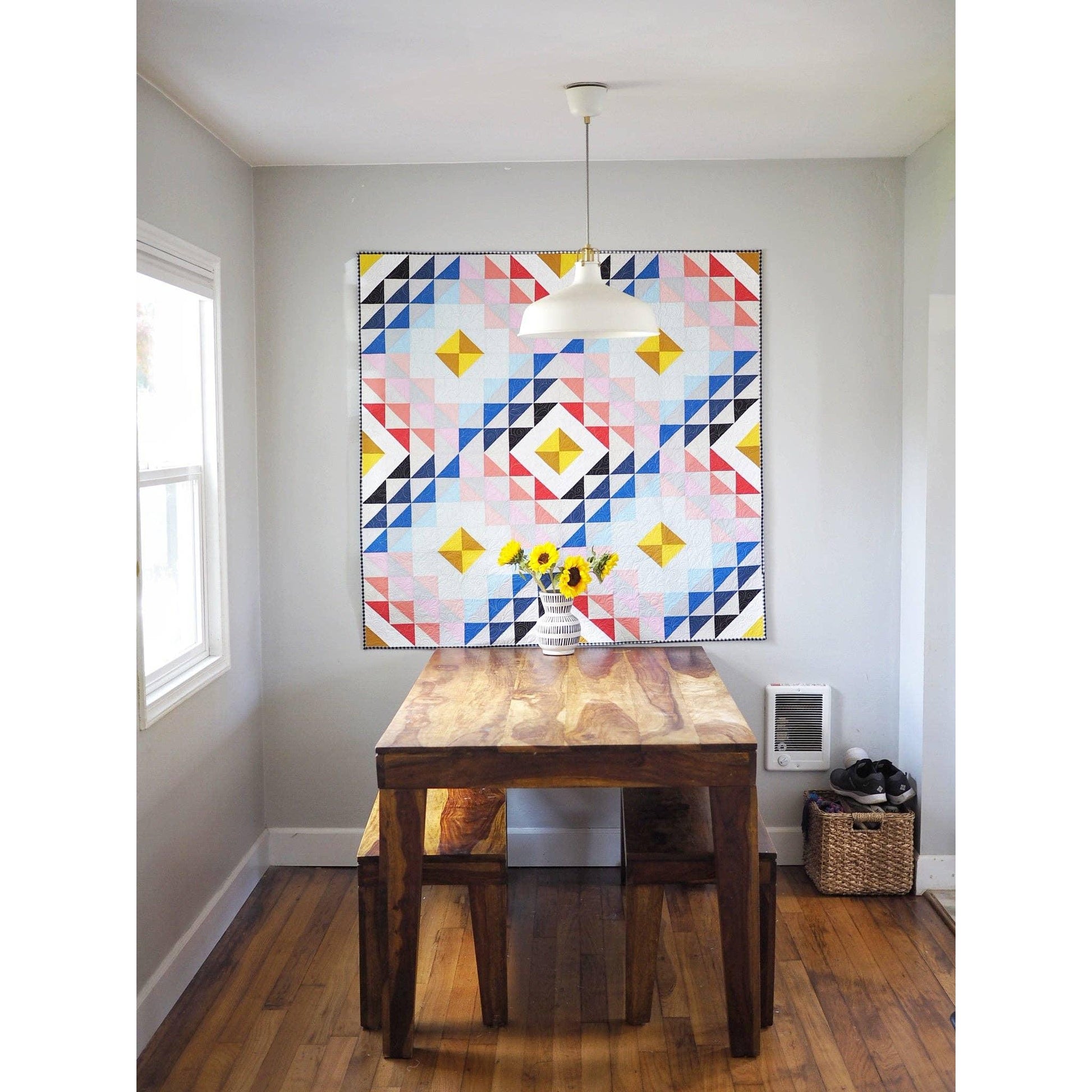 Then Came June-Diamond Ripples Quilt Pattern-quilting pattern-gather here online