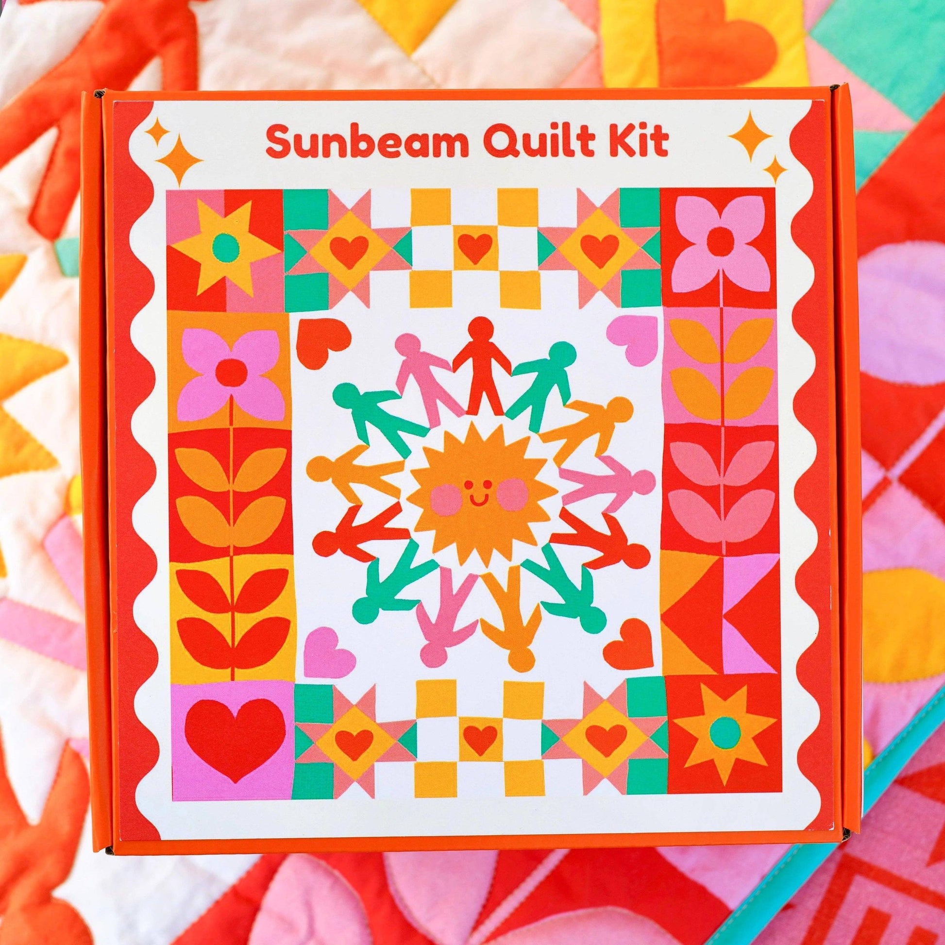With Love by Kristy-Sunbeam Quilt Kit-sewing kit-gather here online