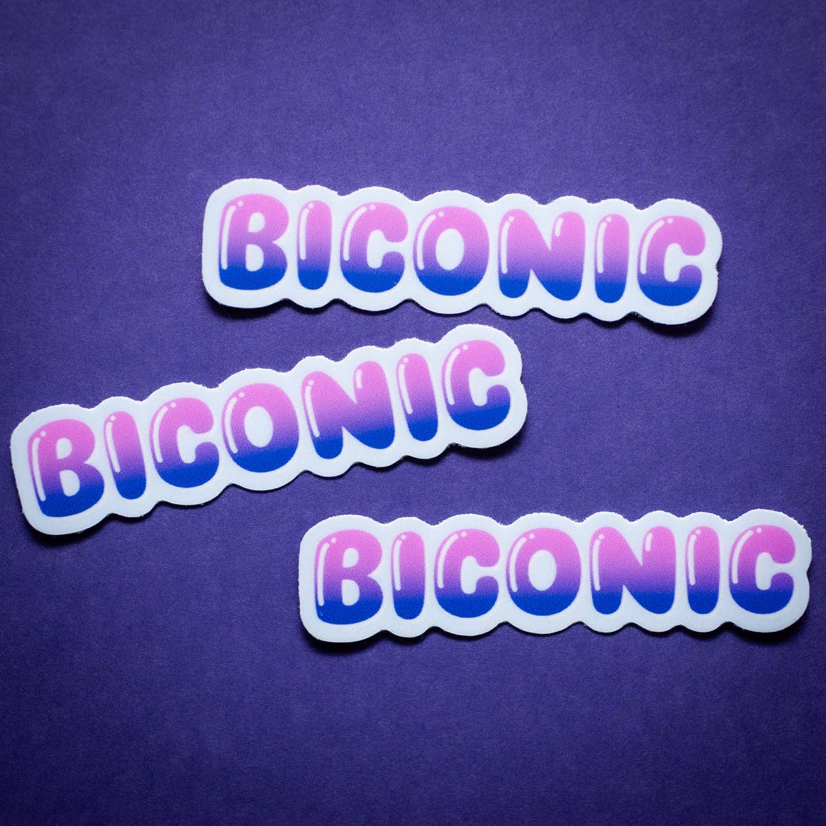Crafty Queer Studio-Biconic Sticker-sticker-gather here online
