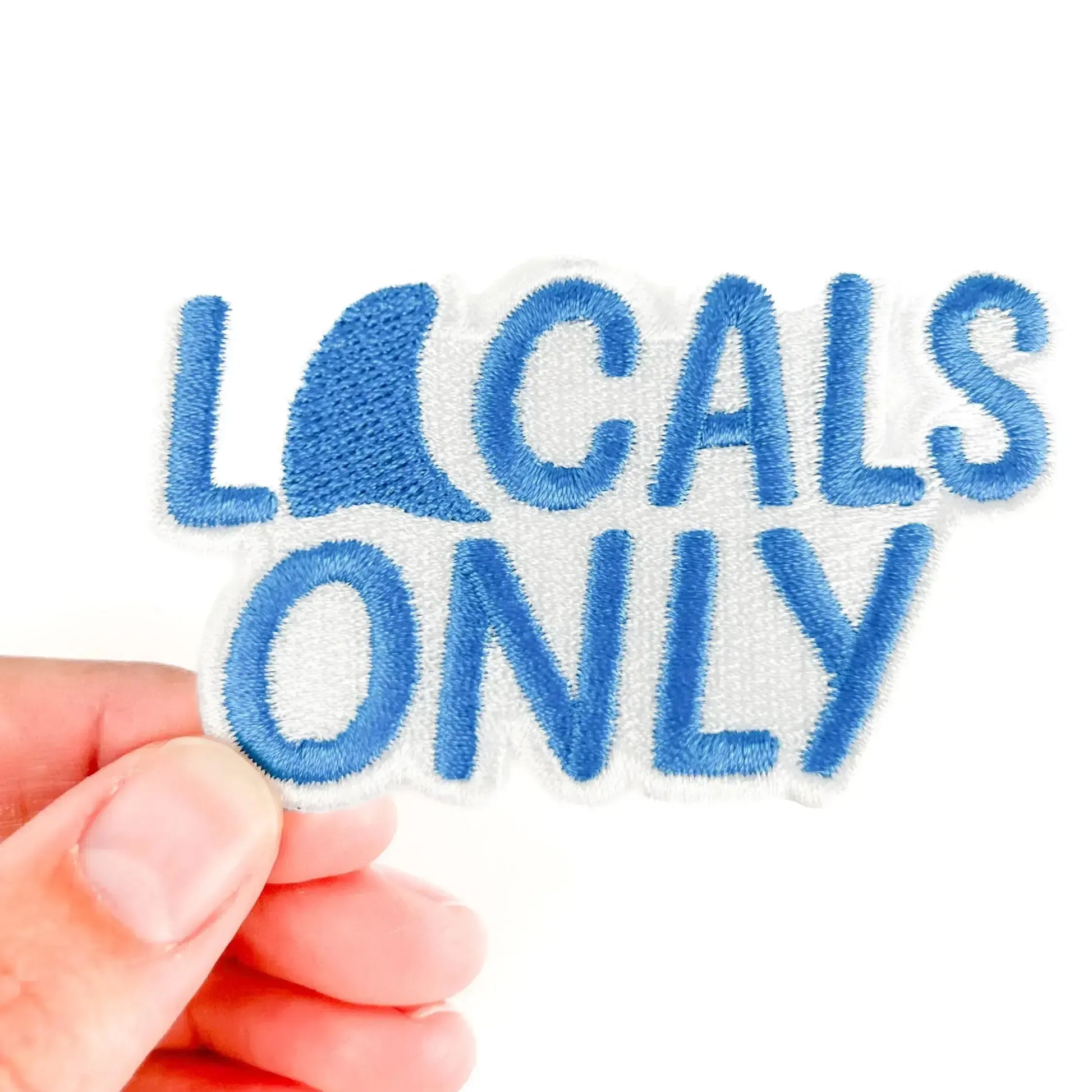 Field Trip Threads-Locals Only Iron-On Patch-patches + pins-gather here online
