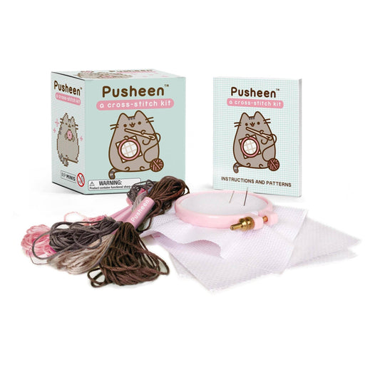Hachette-Pusheen Cross-Stitch Kit-xstitch kit-gather here online