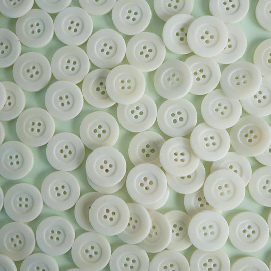 Matchy Matchy Sewing Club-Milk 1" Corozo Nut Buttons-button-gather here online