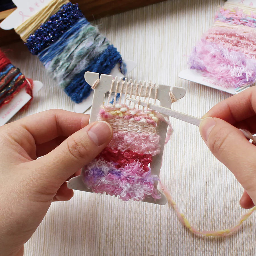 Cohana-Pokeori Weaving Kit-weaving loom-gather here online