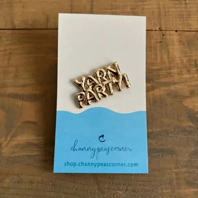 Channypeascorner-Yarn Party Enamel Pin-accessory-gather here online