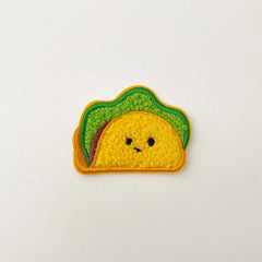 Little Red House-Taco Chenille Sticky Patch-accessory-gather here online