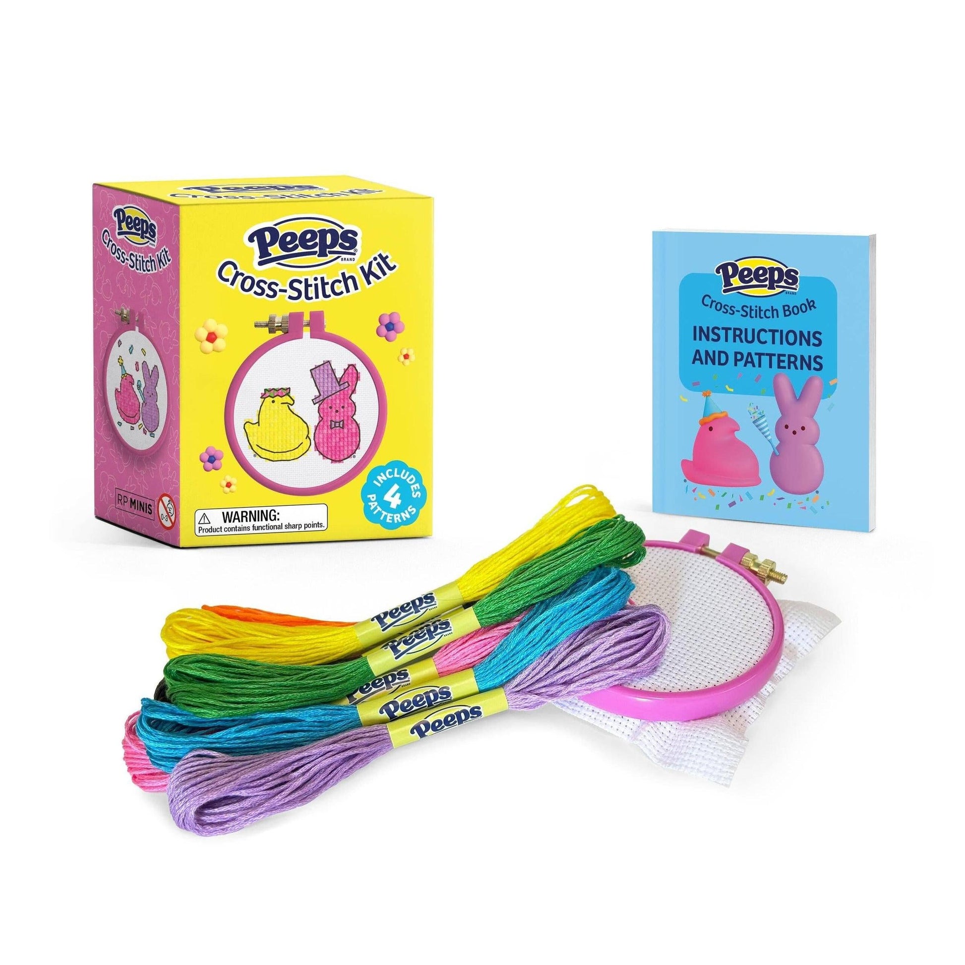 Hachette-PEEPS Cross-Stitch Kit-xstitch kit-gather here online