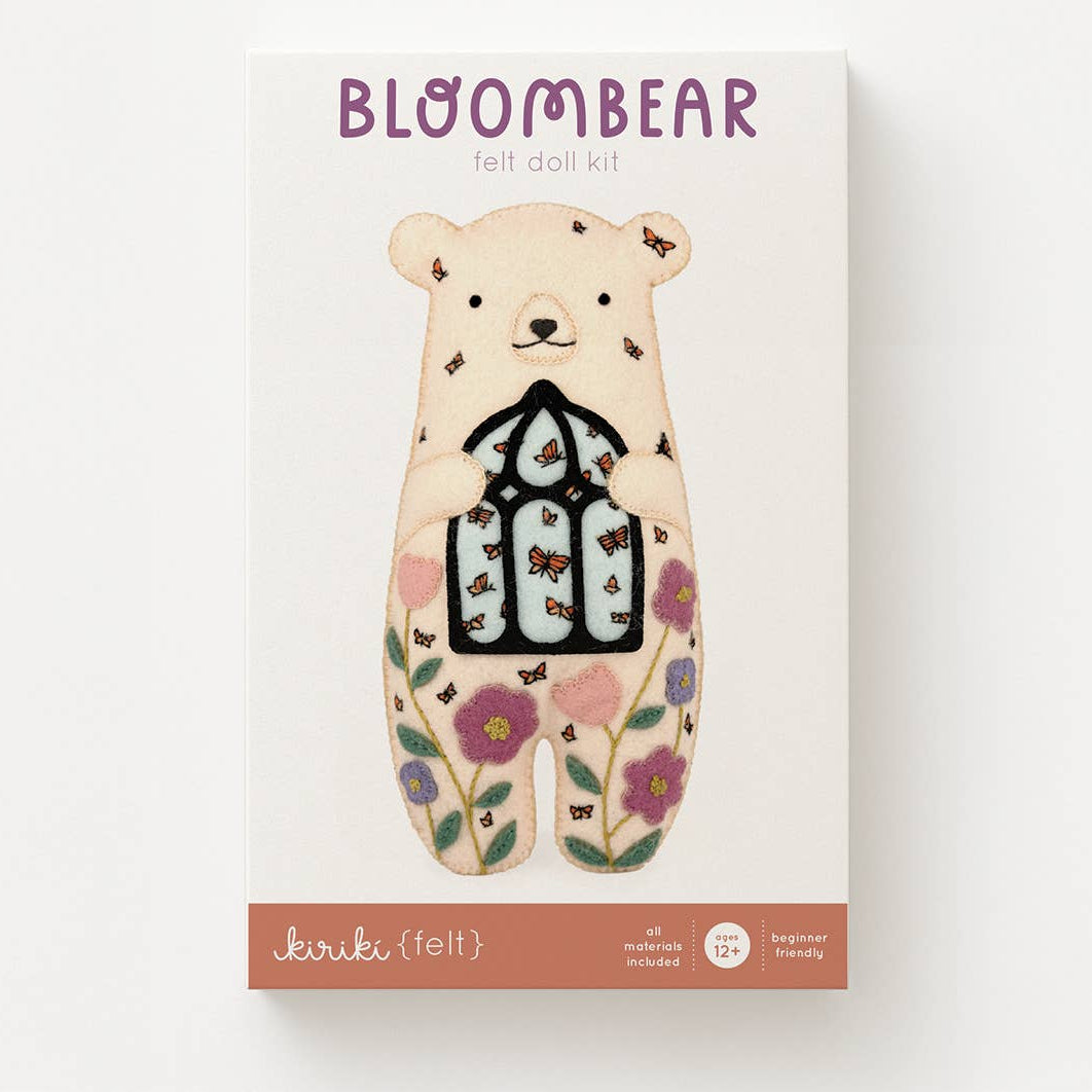 Bloombear Felt Doll Kit
