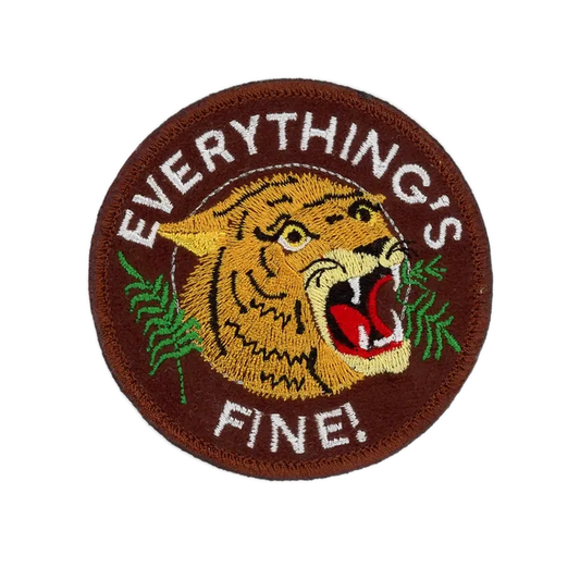 Patch Ya Later-Everything's Fine! Iron-On Patch-accessory-gather here online