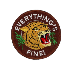 Patch Ya Later-Everything's Fine! Iron-On Patch-accessory-gather here online