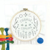 budgiegoods-Change is Coming Embroidery Kit-embroidery kit-gather here online