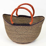 Gitzell-Small U-Shopper Grocery Tote Basket-accessory-gather here online