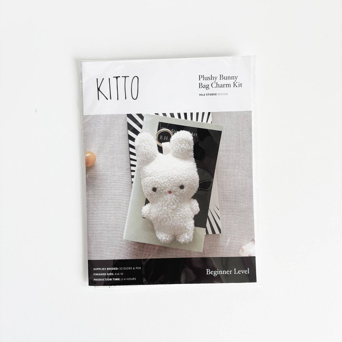 KITTO-Bunny Bag Charm Craft Kit-sewing kit-gather here online