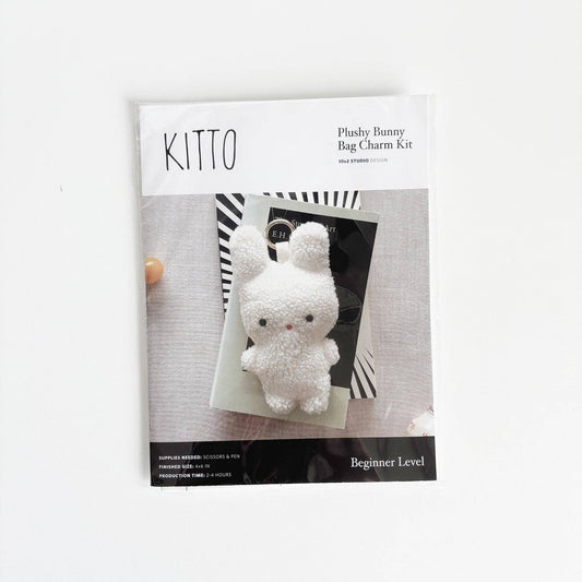KITTO-Bunny Bag Charm Craft Kit-sewing kit-gather here online