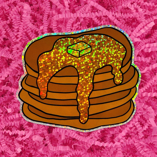 Jenny Lemons-Glitter Pancakes Sticker-accessory-gather here online