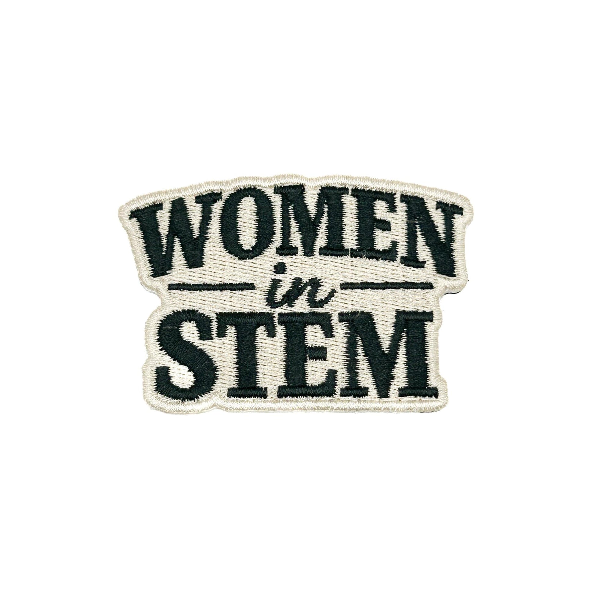 Field Trip Threads-Women in STEM Embroidered Iron-On Patch-patches + pins-gather here online