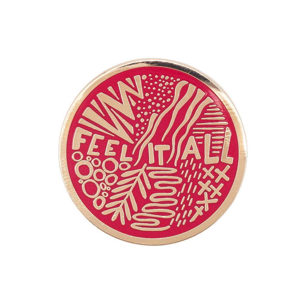 Little Shop of Pins-Feel It All Enamel Pin-accessory-gather here online