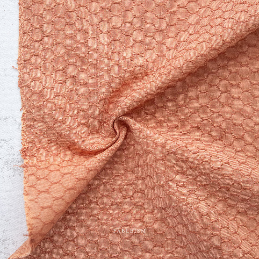 Fableism Supply Co-Forest Forage Honeycomb-fabric-Persimmon-gather here online