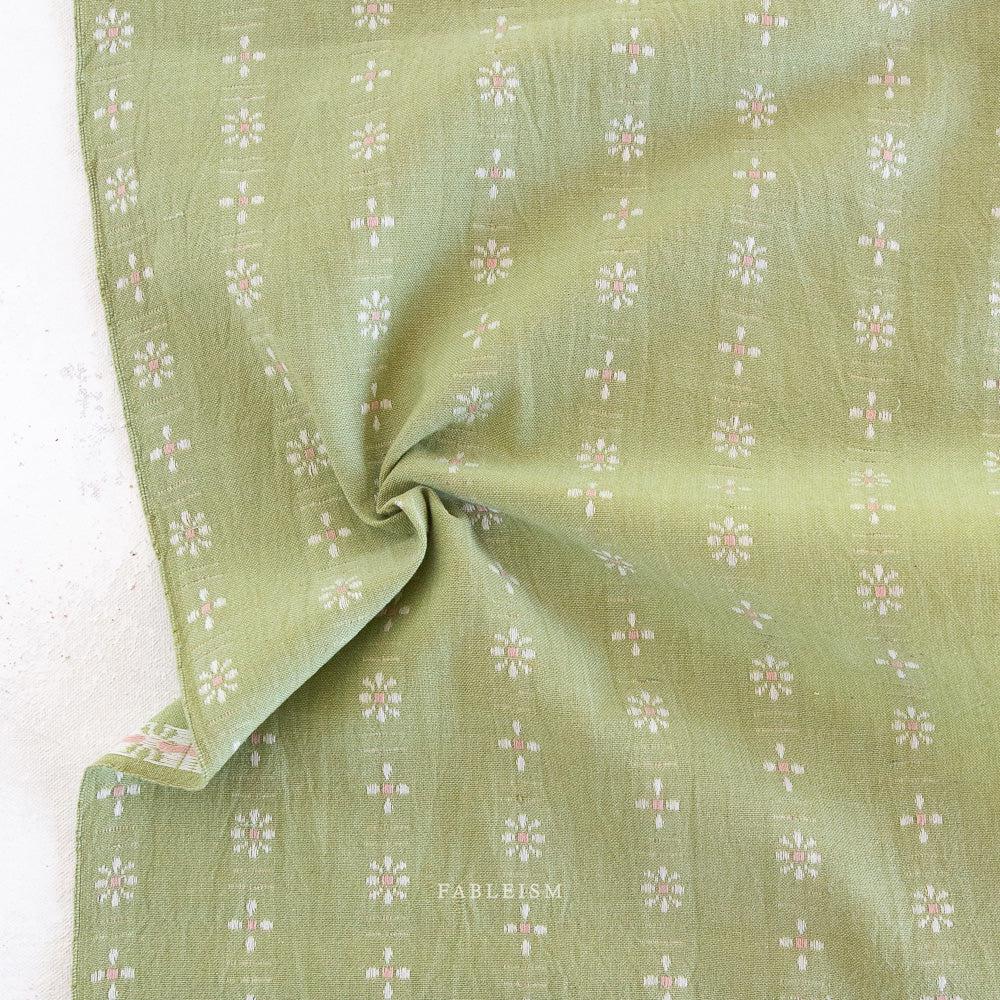 Fableism Supply Co-Forest Forage Daisies-fabric-Celadon*-gather here online