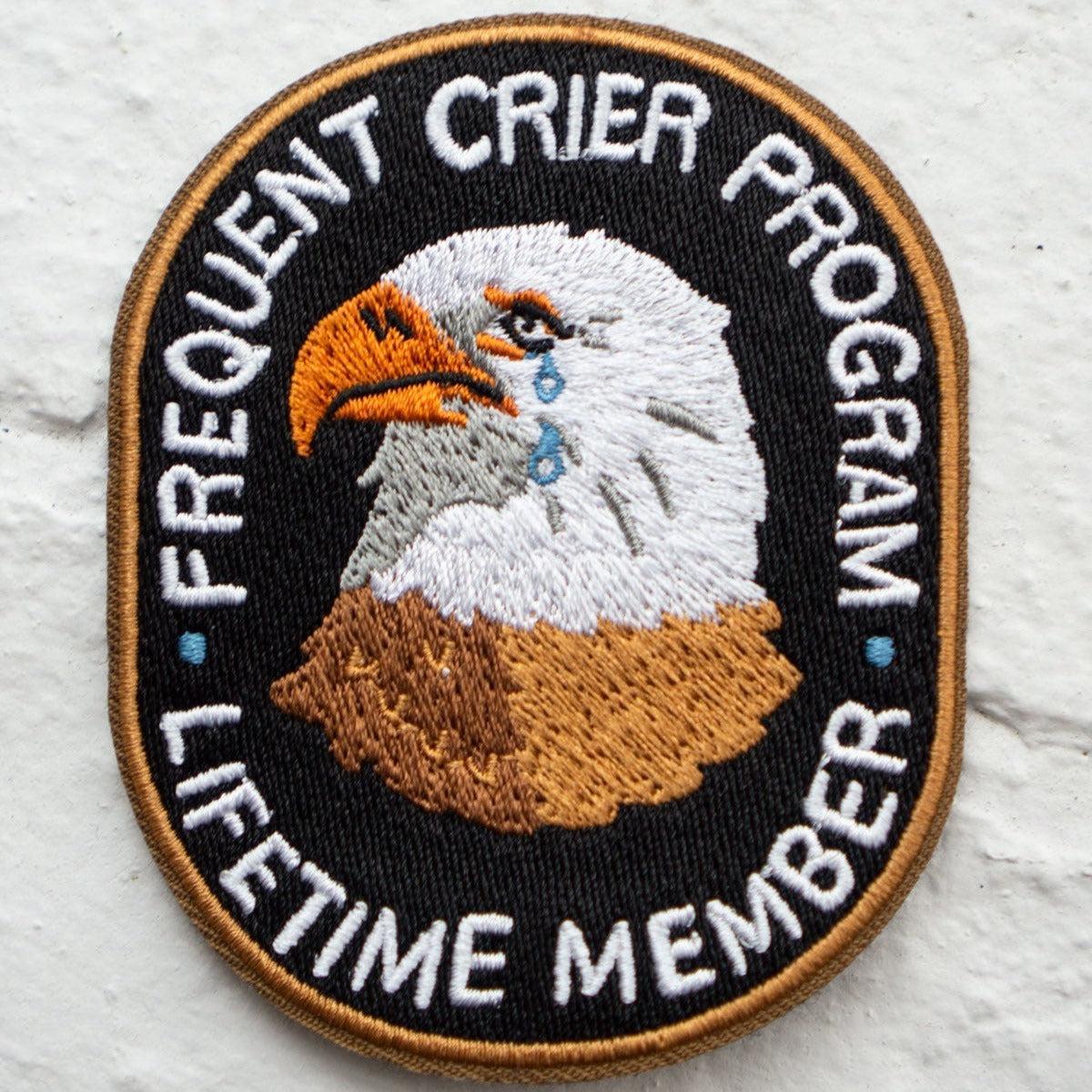 Stay Home Club-Frequent Crier Sticky Patch-accessory-gather here online