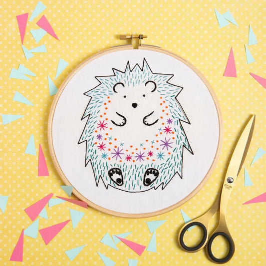 Hawthorn Handmade-Hedgehog Embroidery Kit-embroidery kit-gather here online