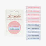 Kylie and The Machine-Hello Gorgeous Woven Labels-notion-gather here online