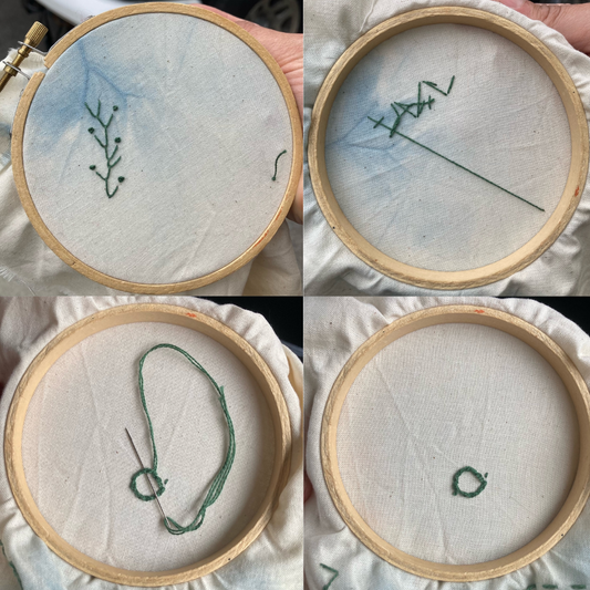 gather here classes-Embroidery Clinic: Invisible Knots-class-gather here online
