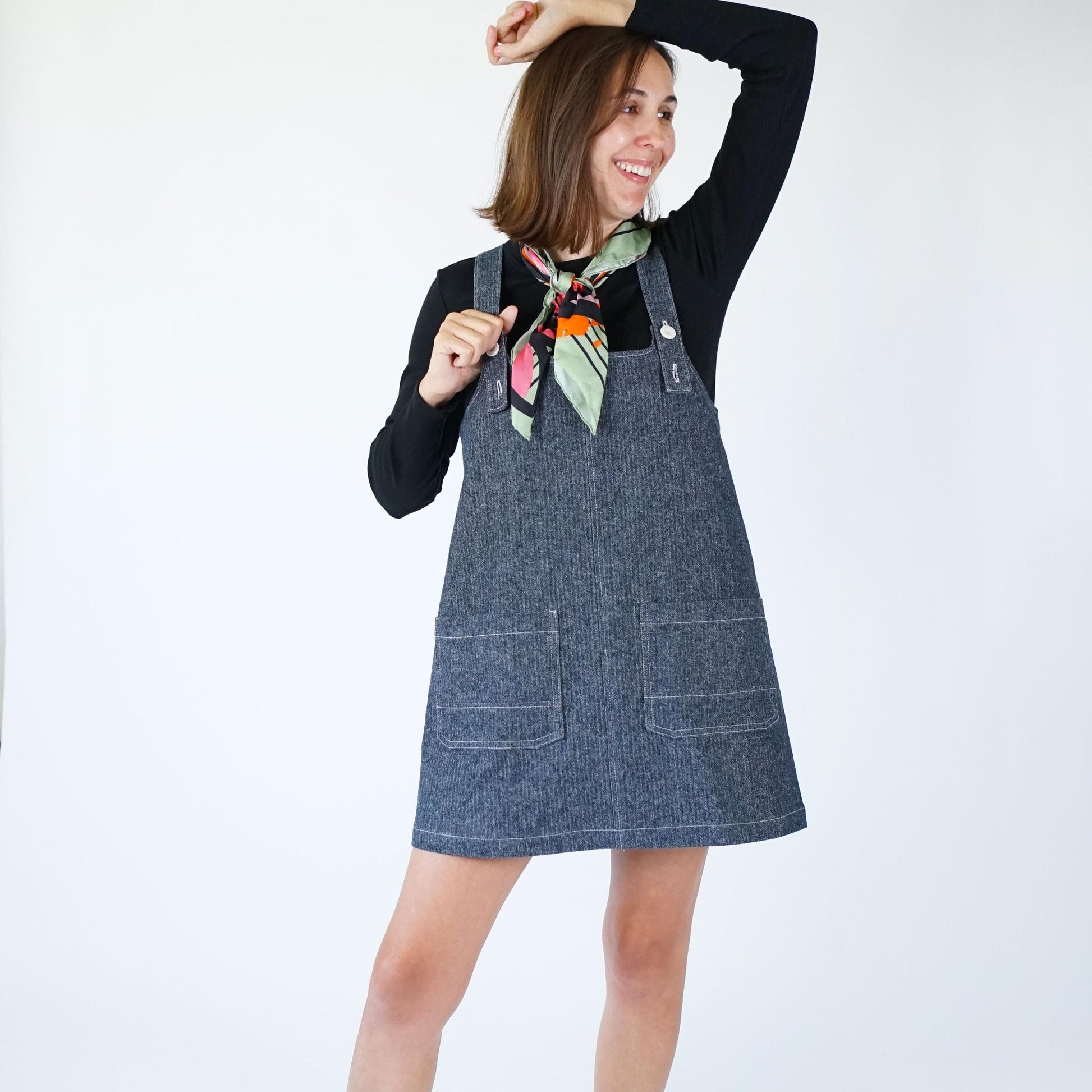 Matchy Matchy Sewing Club-Hopscotch Jumper Pattern - PDF DOWNLOAD-sewing pattern-gather here online
