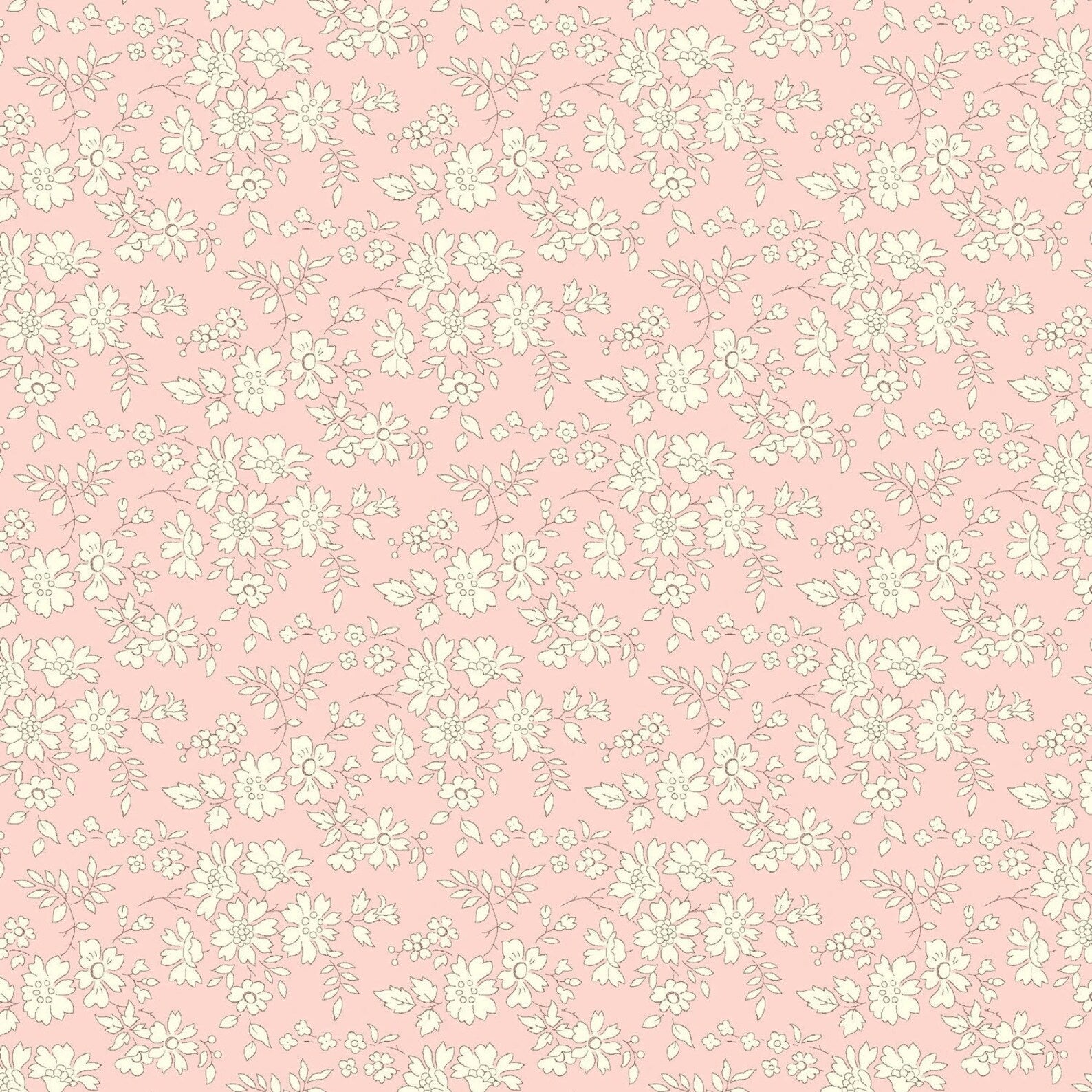 Liberty of London-Tana Lawn - Capel Peach-fabric-gather here online