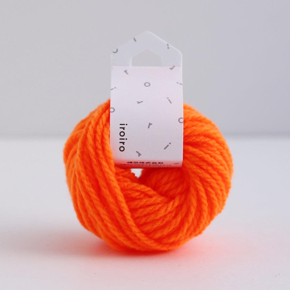 Daruma-iroiro Neon-yarn-203 Neon Orange-gather here online